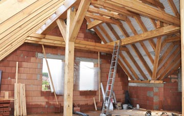 Pentre Galar attic trusses